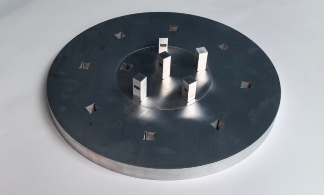 空間分辨率測試模體組件